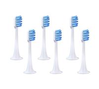 Lot de 6 têtes de brosse à dents de rechange pour Xiaomi Mijia/Mi Home T300 T500 Series Sonic Electric - Plusieurs options (bleu doux)