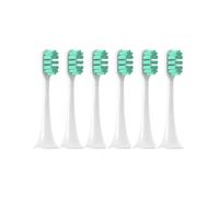Lot De 6 Têtes De Brosse De Rechange For Aspirateurs Électriques Xiaomi Mijia T100/T200/T300/T500/T700(T300 Green)