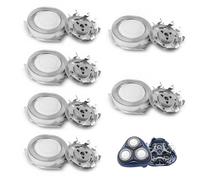Lot de 6 têtes de rasoir de rechange pour Philips Series 1000, 3000, 5000 lames de rasage électriques SH30/50 en acier inoxydable compatibles avec Philips modèle AT8xx, AT7xx, PT7xx