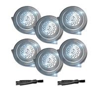 Lot de 6 têtes de rasoir HQ9 de rechange compatibles avec Philips Norelco | HQ9 Lames de rechange pour rasoir électrique Philips HQ8120, HQ8140, HQ8142