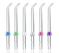 Lot de 6 têtes de rechange pour hydropulseur Waterpik, têtes de rechange pour hydropulseur, embouts de rechange pour hydropulseur Wp100 Wp250 Wp300 Wp450 Wp660 Wp900
