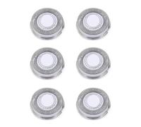 Lot de 6 têtes de rechange SH30, compatibles avec les rasoirs Philips Norelco séries 3000, 2000, 1000 et S738, avec lames tranchantes et durables.