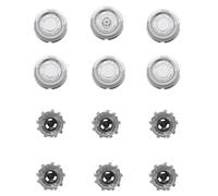 Lot De 6 Têtes De Rechange SH50/52, Compatibles Avec Les Rasoirs Électriques Philips Série 5000, S5370, S5660, S5590 Et S5290.