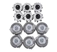 Lot De 6 Tetes De Rechange Sh50 Pour Rasoirs Philips Norelco Serie 5000, S5000, S5420, S5380, S5351, Multip