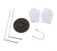 Lot de 6 tiges de plongée rétractables en cuivre massif chasseur de trésors | Construction en cuivre massif, tiges rétractables, détection sensible, localisation de l'or, articles enfouis
