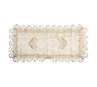 Lot de 6 tissus rectangulaires en crochet fabriqués à la main pour décorer des espaces de vie avec une touche vintage