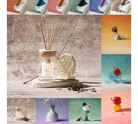 Lot de 6 Toiles de Fond rétro infroissables pour Peinture à l'huile - 78,7 x 53,3 cm - sans Couture - Accessoires de Prise de Vue pour Nourriture, Bijoux, cosmétiques, Dessus de Table réutilisable