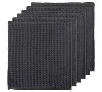 Lot de 6 Torchons de Cuisine en Microfibre Ultra Doux - Serviettes de Cuisine Lavables, Absorbants et Non Pelucheux, 20x20 cm Tissu alvéolé, Idéaux pour la Vaisselle et le Nettoyage Quotidien (20*20)