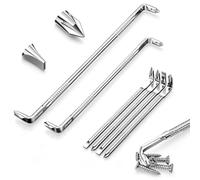 Lot de 6 Tournevis Coudé Magnétiques à Double Embout de Embout Z/L | Tournevis Plat à 90°en Cr-V, Tournevis Cruciforme, Adapté au Serrage et à la Fixation de Vis Dans des Espaces Restreints