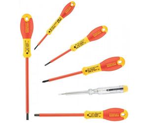 Lot de 6 tournevis Fatmax 1000V STANLEY