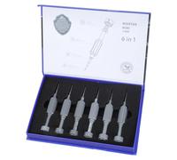 Lot de 6 tournevis indispensables pour l'entretien des appareils mobiles. Comprend un ensemble de tournevis de différentes tailles et avec force d'attraction magnétique dans plusieurs tailles