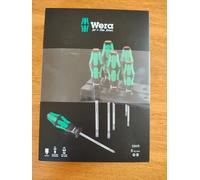 Lot De 6 Tournevis WERA 334/6 et pointe laser avec support outil pro NEUF