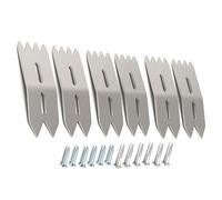 Lot de 6 traîneaux de serrage pour dalles de travail du bois pour aplatir les dalles de serrage pour le travail du bois