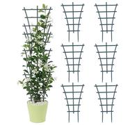 Lot de 6 treillis pour plantes d'intérieur - Grille stable pour plantes d'intérieur - Support polyvalent pour plantes d'intérieur