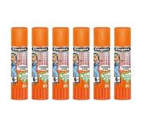Lot de 6 tubes de colle - Transparent - Papier - Carton - Ecole - Cléopâtre - 8G Transparent