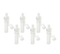 Lot de 6 tubes de collecte de colostrum pour nouveau-né - Solution de stockage facile du lait maternel - 5 ml