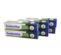 Lot de 6 tubes de dentifrice à base de plantes Link Sudantha - 80 g