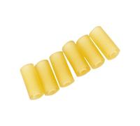 Lot de 6 tubes de montage pour micro de guitare - Texture en caoutchouc - Convient pour un positionnement précis de la hauteur de la guitare basse