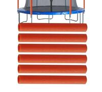 Lot de 6 tubes en mousse pour trampoline - Prévention des blessures - Pour poteaux de rampe - Résistant aux UV - Protection de cadre de tige de 2,5 cm pour jardin, piscine, jardin, camping, terrain de