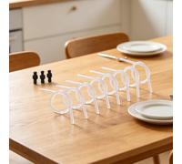 Lot de 6 tuyaux mousseurs à lait en silicone pour Impressa E60 E8 F50 et ena 3 8 9, tubes transparents de 38 cm avec connecteurs, résistants à la chaleur pour buses à cappuccino