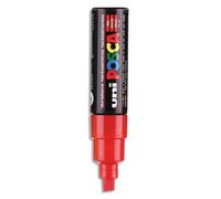Lot de 6 - UNI POSCA POSCA Marqueur peinture encre Rouge à pigmentation et base eau pointe moyenne biseautée