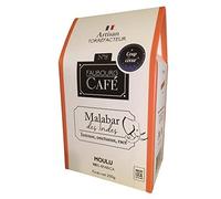 Lot de 6 unités *** FAUBOURG CAFE Café en grain malabar des Indes 100% arabica 250g*** soit un format carton de 6 unités ***
