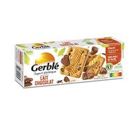 Lot de 6 unités *** GERBLE Biscuits lait chocolat sachets fraîcheur 4x5 biscuits 230g*** soit un format carton de 6 unités ***