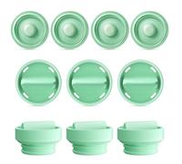 Lot de 6 valves à bec de canard et 4 membranes en silicone pour pièces de rechange Elvie Stride Pump, remplacement des valves et membranes Elvie Pump, accessoires non originaux