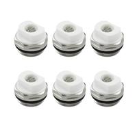 Lot de 6 vannes d'aération de radiateur avec joint d'étanchéité de 9,5 mm