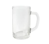 Lot de 6 verre avec anse MOLY,Chope à bière verre pour boisson cocktail 49cl - Dimension : 12x8x15cm