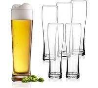 Lot de 6 verres à bière de blé - 0,3 litre / 300ml - Verre à bière (6 pièces / petit)