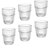 Lot de 6 verres à jus, BARSHINE, 39,5 cl Bormioli Rocco