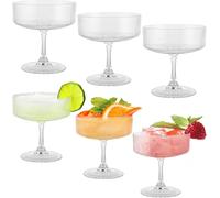 Lot de 6 verres à martini en cristal - élégant et durable Vendos85
