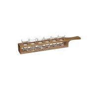 - Lot de 6 Verres à Shooter & Rack Victor 24cl Naturel