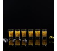 Cook Concept Verres à shot Lot de 6 45 ml – Transparent H7 x Ø4,5 cm