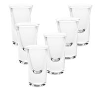 Lot de 6 verres à shot élégants de 35 ml - Verres à shot transparents pour vodka & Co.