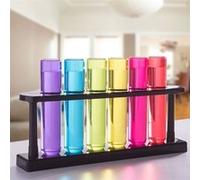 Lot De 6 Verres À Shot En Forme De Tubes À Essais