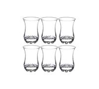 Lot de 6 Verres à Thé ""Sylvana II"" 8cl Transparent