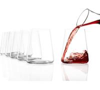 Stölzle Lausitz Gobelets à vin rouge sans pied, cristal - Lot de 6 520 ml
