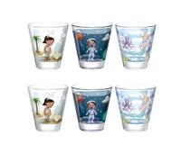 Lot de 6 Verres Bambini Avventura Assortis - LEONARDO
