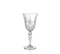 RCR Verre à pied Melodia Eau 27 cl – Verre transparent 9 x 9 x 20 cm