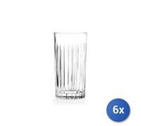 Ensemble De 6 Verres Long Drink En Verre Cristallin Timeless Cl 44