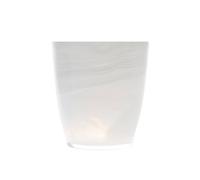 Lot de 6 Verres H&H en Verre Albâtre Blanc Cl 23