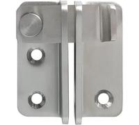 Lot de 6 verrous coulissants à loquet basculant for portes de grange, armoires, jardin, salle de bain, garage, fenêtres Pour Armoires Boucle