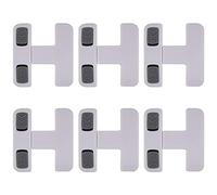 Lot de 6 verrous de porte pour armoire de cuisine, protection de sécurité, réfrigérateur, congélateur, armoire pour , enfant, enfant, animal de compagnie, sécurité