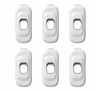 Lot de 6 verrous de sécurité adhésifs pour réfrigérateur - Pour congélateur, armoire, armoire, tiroirs