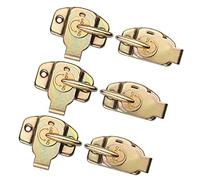 Lot de 6 verrous de table Align-N-Lock - Connecteurs robustes pour tables de salle à manger, tables d'extension, postes de travail informatiques et tables de conférence