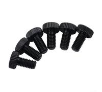Lot de 6 vis d'accordage fines pour guitare électrique Floyd Rose en fer (noir)