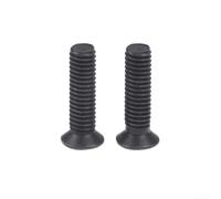 Lot de 6 vis de fixation pour adaptateur de tige de mandrin, filetage à gauche, M5 25 mm/M6 25 mm, 6 pièces (M5 x 25 mm)
