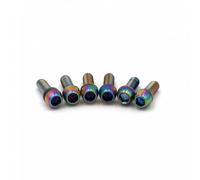 Lot de 6 vis de potence Title ST1 Oil Slick Argenté